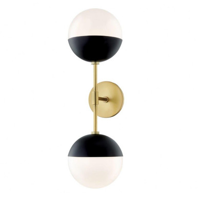 Renee 2 Light Wall Sconce 22 Inch Tall by Mitzi - H344102A