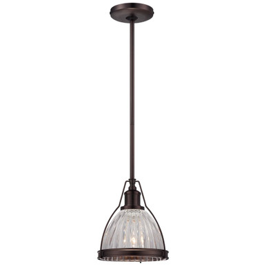 1 Light Small Pendant 8.75 Inch Tall by Minka Lavery - 2242