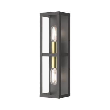 Gaffney 2 Light Outdoor Wall Lantern by Livex - 28033