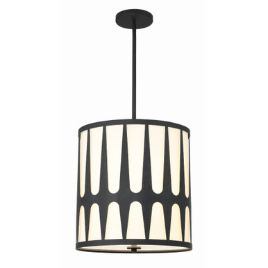 Royston 4 Light Large Pendant by Crystorama - ROY-805