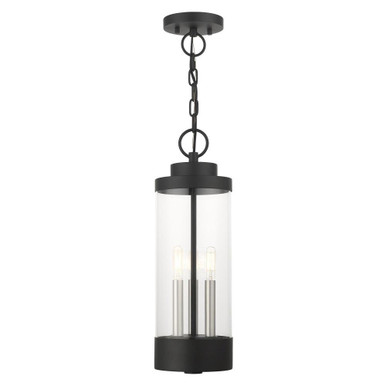 Hillcrest Three Light Small Outdoor Pendant by Livex - 20727-14