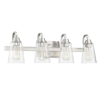 Grace 4 Light Vanity Fixture by Craftmade - 41904-BNK-CS