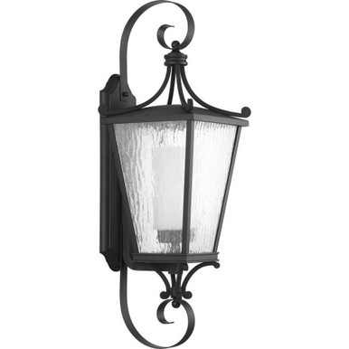 Cadence 1 Light Outdoor Wall Lantern 31 Inch Tall by Progress - P6628-31MD