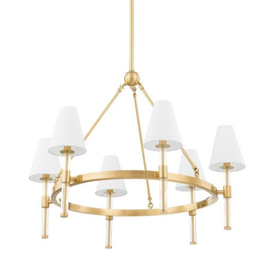 Janelle 6 Light Large Chandelier by Mitzi - H630806-AGB
