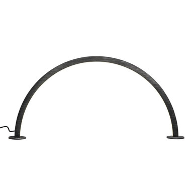 Arc 1 Light Table Lamp Aluminum Base 5.75 x 17.5 inches high by ET2  - E20244-BBK