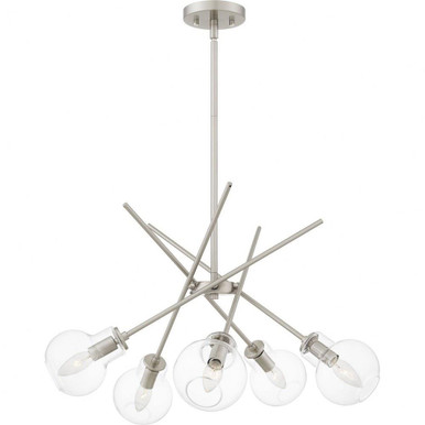 Asha 5 Light Medium Chandelier by Quoizel - ASA5026BN