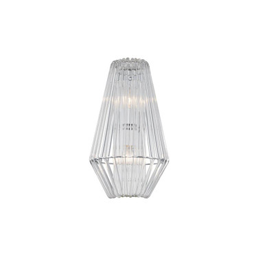 Taza 2 Light Wall Sconce by Kalco - 508420CH