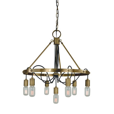 Felix 7 Light Medium Chandelier by Framburg - 5380 AB