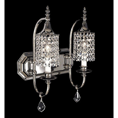 Princessa 2 Light Wall Sconce 12.5 Inch Wide by Framburg - 2042 PS