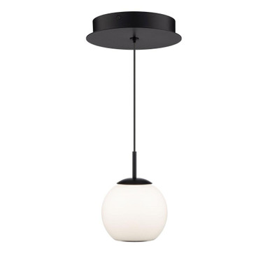 Close Encounters 8W 1 LED Mini Pendant 5 Inch Tall X 4 Inch Wide by dweLED - PD-61506-WT