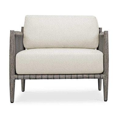 Borneo Outdoor Lounge Chair 29 Inch Tall and 32.25 Inch Wide by uttermost - 23944