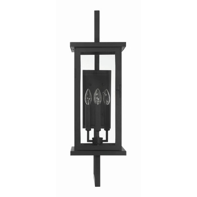 Jordan 4 Light Outdoor Wall Lantern 32.5 Inch and 10 Inch Wide by Craftmade - ZA8020-TB
