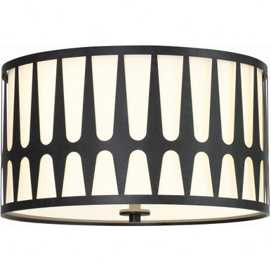 Royston 3 Light 18 Inch Wide Flush Mount by Crystorama - ROY-800