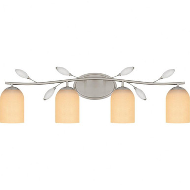 Ulysses 4 Light Vanity Light by Quoizel - ULY8634BN