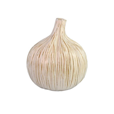Medium Garlic Bulb 7.5 Inch Sculpture by Currey Company - 1200-0539