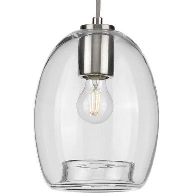 Caisson 1 Light Small Pendant by Progress - P500159