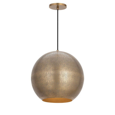 Aurelia 1 Light Pendant 12.5 Inch Tall and 13.5 Inch Wide by Maxim - 29132WBR