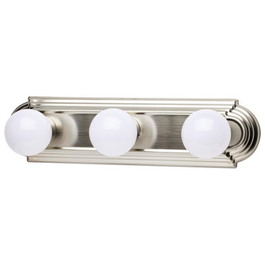 Three Light Vanity Racetrack Style by Nuvo - 60/300