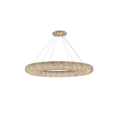 PARIS 30 Light Chandelier In Modern Style 7 x 71 Inches Wide by Elegant  - 2114G71G/RC