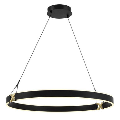 Recovery X 68W 1 LED Light Oversized Pendant by George Kovacs - P5406-689-L