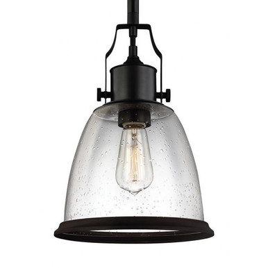 Hobson 1 Light Small Pendant 14.13 Inch Tall by Generation - P1355