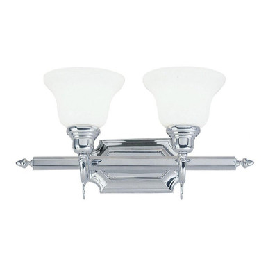 Limited 2 Light Vanity Light by Livex - 1152-25