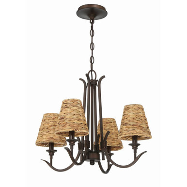 Kokomo 4 Light Medium Chandelier by Craftmade - 58324