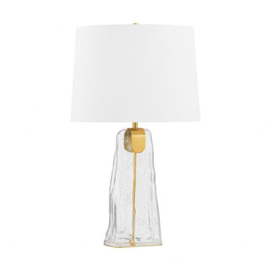 Midura 1 Light Table Lamp 27.75 x 16.5 Inches by Hudson Valley - L8428-AGB