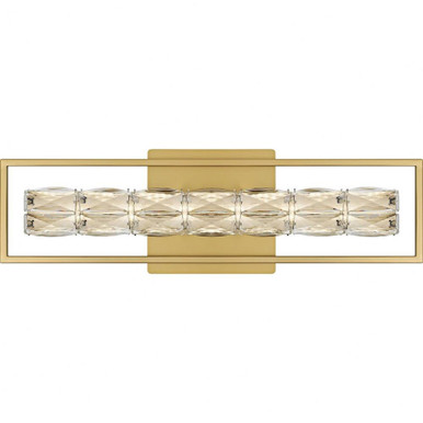 Dazzle 21W LED Bath Vanity 7.25 Inch Tall and 24 Inch Wide by Quoizel - PCDZ8524