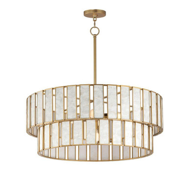 Miramar 6 Light Large Chandelier by Maxim - 12806CZNAB