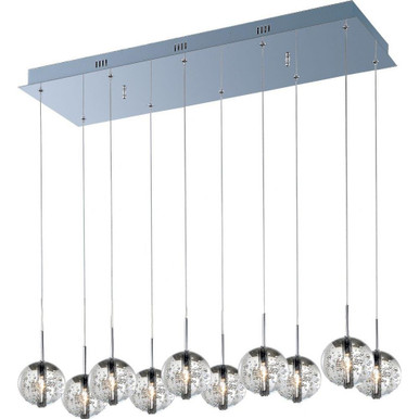 Orb 10 Light Medium Pendant by ET2 - E24256-91PC