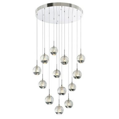 Perrier 13 Light Medium Chandelier by CWI - 5444P24C-R