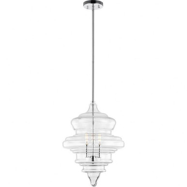 Whirl 3 Light Medium Pendant by Matteo - C58503CL