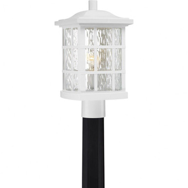 Stonington 1 Light Outdoor Post Lantern 16.5 Inches by Quoizel  - SNN9009