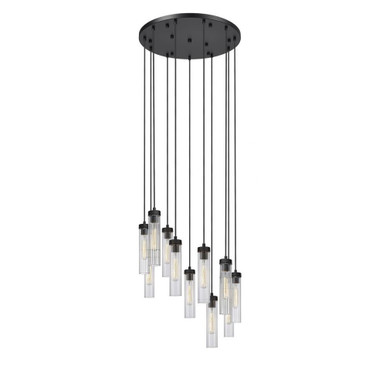Beau 11 Light Chandelier 12.75 Inches Tall and 24 Inches Wide by Z-Lite - 740P-11R
