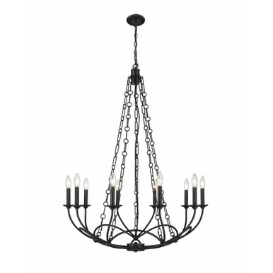 Arabella 10 Light Large Chandelier by Z-Lite - 3500-10MB