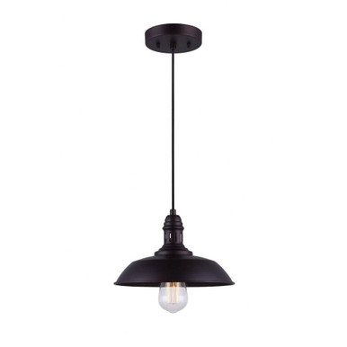 Wellington 1 Light Small Pendant by Canarm Inc - IPL351B01ORB