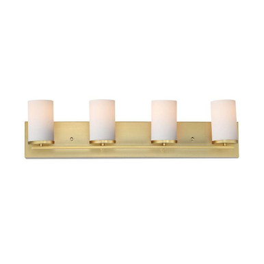 Lateral 4 Light Vanity Fixture by Maxim - 10284SWSBR