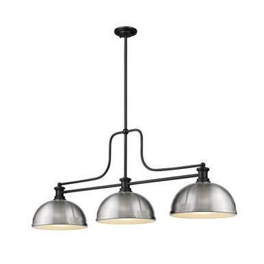 Melange 3 Light Billiard 21 Inches Tall and 13.25 Inches Wide by Z Lite - 725-12