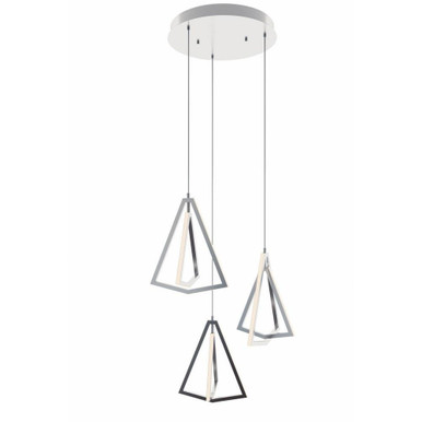 Gianna 3 Light Large Pendant by AFX - GNAP15L30D1RND3