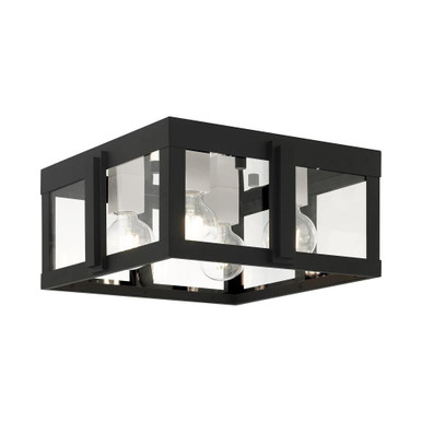 Lexington 4 Light 15.5 Inch Wide Outdoor Flush Mount by Livex - 27723