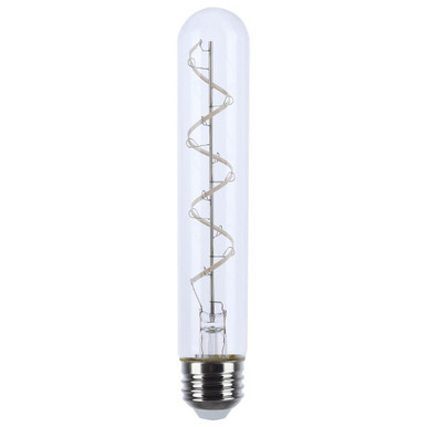 Accessory 6W LED 2700K Flex Gray Coil T9 Medium Base Bulb by Satco - S11524