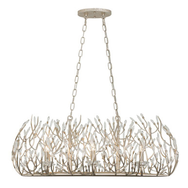 Bask Six Light Oversized Linear Pendant by Varaluz - 271N06GD