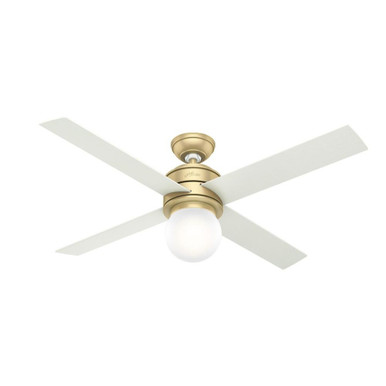 Hepburn 52 Inch Ceiling Fan with LED Light Kit by Hunter Fans - 1000196