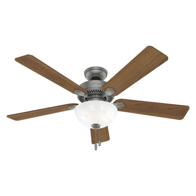 Swanson 52 Inch Ceiling Fan with LED Light Kitby Hunter Fans - 1001058