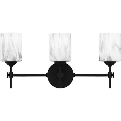 Aria Three Light Vanity Light by Quoizel - ARI8622MBK