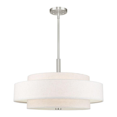 Monroe 5 Light Large Pendant by Livex - 52138
