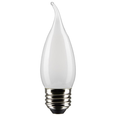 4W LED CA10 Medium Base Lamp (Pack of 2) by Satco - S2187CA10