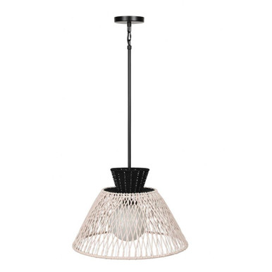 Jelice 1 Light Outdoor Pendant 16.5 Inch Tall and 24 Inch Wide by Eurofase - 46633-019
