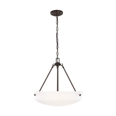 Kerrville 100W Three Light Pendant 19.25 Inch by 18.38 Inch by Generation - 6615203